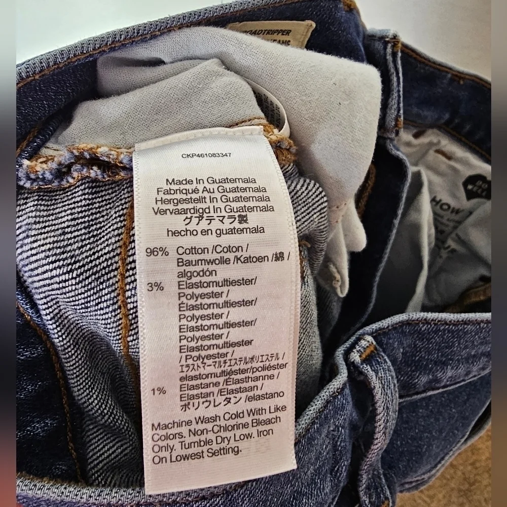 Madewell Roadtripper Slim Boyfriend Jeans Women's Size 26